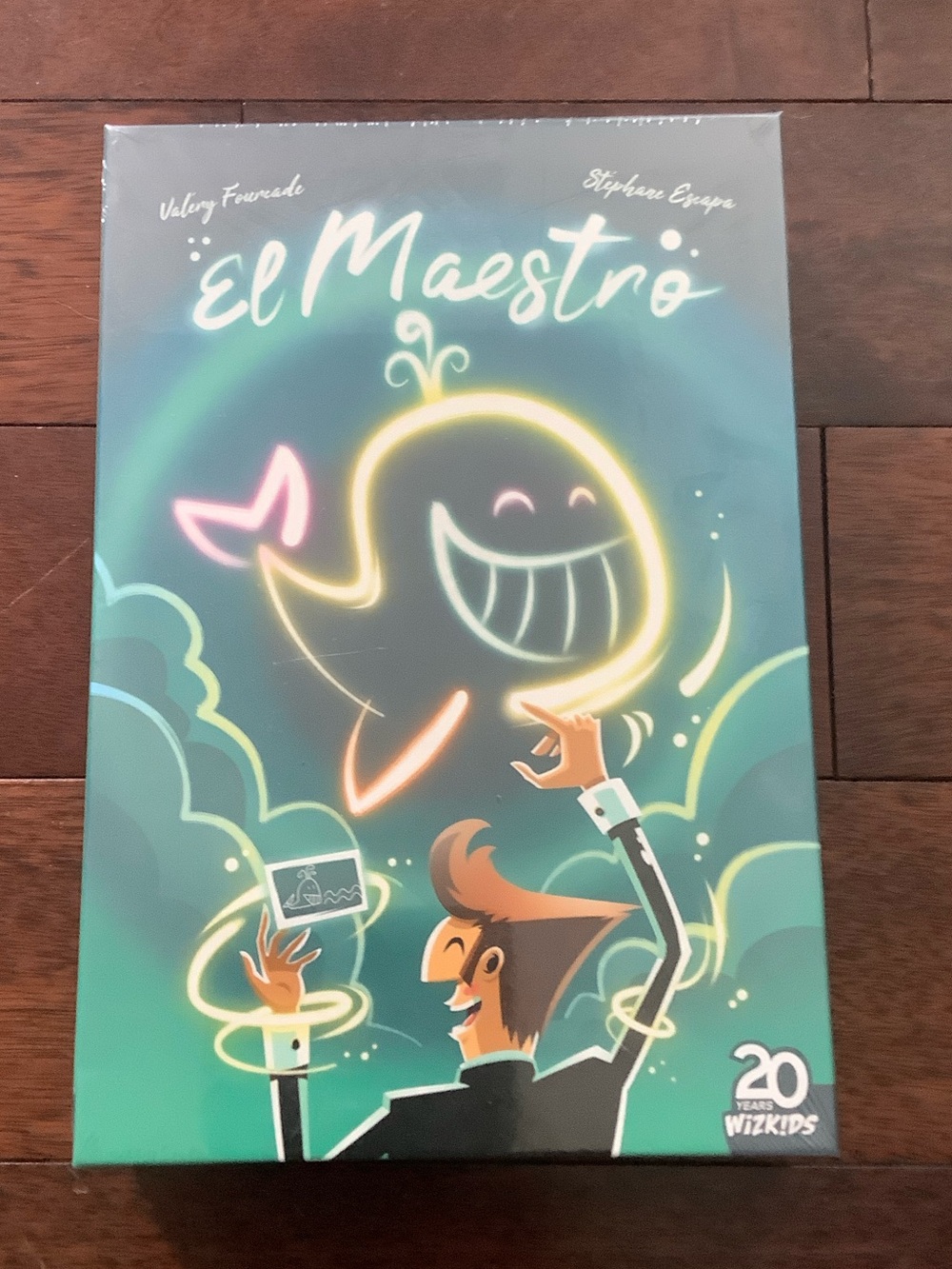 El Maestro Board Game - Neon Green Cover